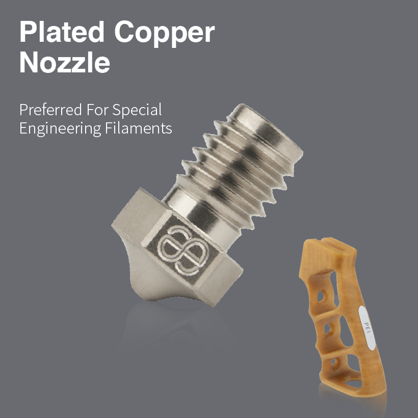 Plated Copper Nozzle 1.75mm